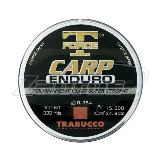 Фото Trabucco T-Force Carp Enduro, 053-12-250, 0,26 мм, 8,36 кг, 600 м, Dark Green