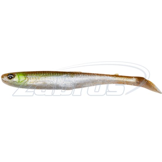 Фото Savage Gear Slender Scoop Shad, 5,10", 13 см, 12 г, 1 шт, Green Silver