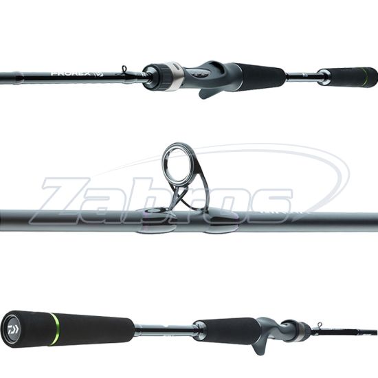 Малюнок Daiwa Prorex S Baitcast, 11283-210, 2,1 м, 14-42 г Малюнок Daiwa Prorex S Baitcast, 11283-210, 2,1 м, 14-42 г