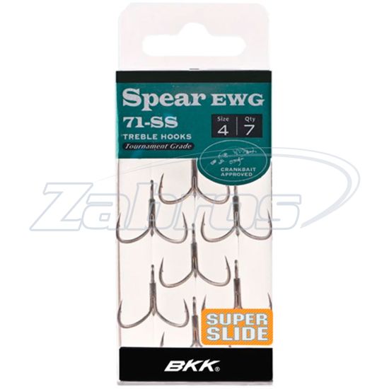 Картинка BKK Spear EWG-71 SS, 8, 8 шт Картинка BKK Spear EWG-71 SS, 8, 8 шт