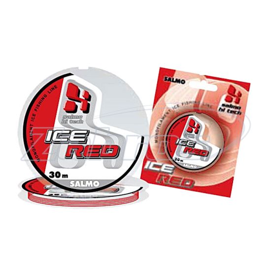 Фотография Salmo Hi-Tech Ice, 4941-008, 0,08 мм, 0,8 кг, 30 м, Red