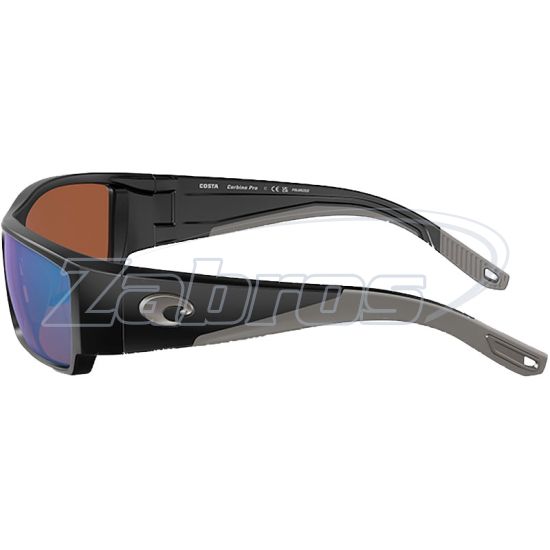 Картинка Costa Del Mar Corbina Pro, 97963940382, Matte Black, Green Mirror, Glass