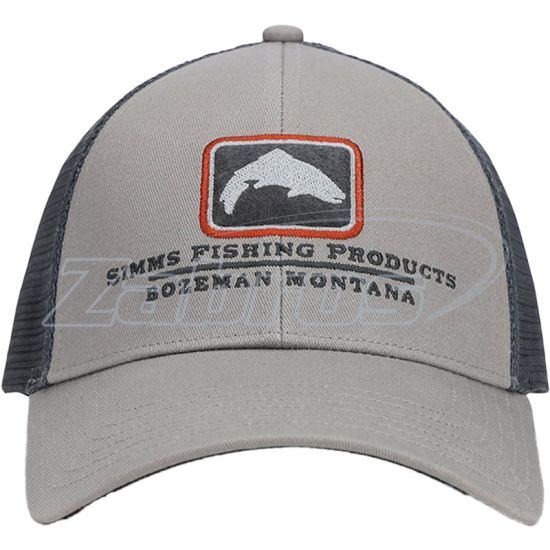 Фото Simms Trout Icon Trucker Hat, 12226, Cinder