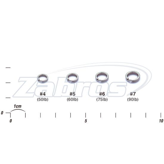 Фотографія Decoy Split Ring Medium Class R-3, 7, 41 кг, 15 шт