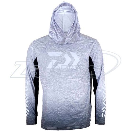 Фото Daiwa Sun Protection Hoodie, L, Gray