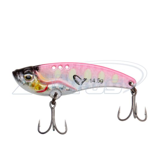 Фото Savage Gear Vib Blade SW, 3,5 см, 4 г, Pink Glow Dot