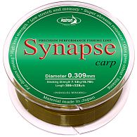 Леска Katran Synapse Carp, 0,286 мм, 5,83 кг, 300 м, Olive, купить, цены в Киеве и Украине, интернет-магазин | Zabros