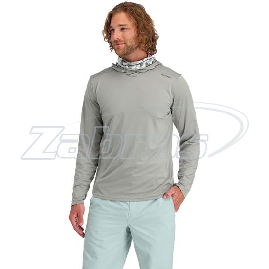 Фотография Simms SolarFlex Guide Hoody, 13659-2001-50, XL, Cinder/Regiment Camo Cinder