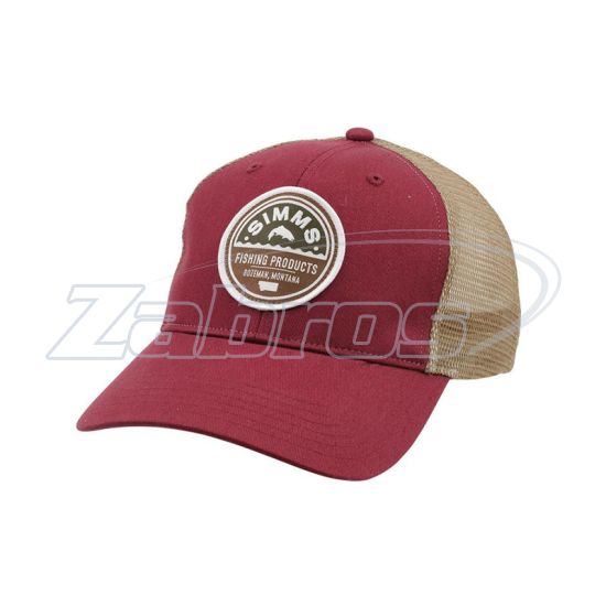Фото Simms Patch Trucker Cap, 10498, Malbec