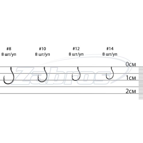 Фотография X-Fish Карась (донка), 8, 8 шт Фотография X-Fish Карась (донка), 8, 8 шт