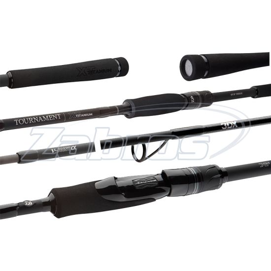 Малюнок Daiwa Tournament XT Titanium Spin, 11128-265, 2,65 м, 7-35 г