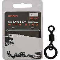 Вертлюжок Brain Swivel With Ring, 7, 10 шт для рыбалки, купить, цены в Киеве и Украине, интернет-магазин | Zabros Вертлюжок Brain Swivel With Ring, 7, 10 шт для рыбалки, купить, цены в Киеве и Украине, интернет-магазин | Zabros