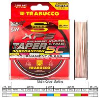 Волосінь Trabucco S-Force XPS Taper Line SС Surfcasting, 053-76-260, 0,26-0,57 мм, 8,35-32,50 кг, 250 м: купити, ціна, Київ, Україна | Zabros
