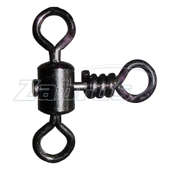 Фото MiniMax Cross-Line Rolling Swivels, YM-1024-4, 35 кг, 10 шт