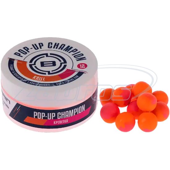 Фото Brain Champion Pop-Up Krill (креветка), 6 мм, 34 г