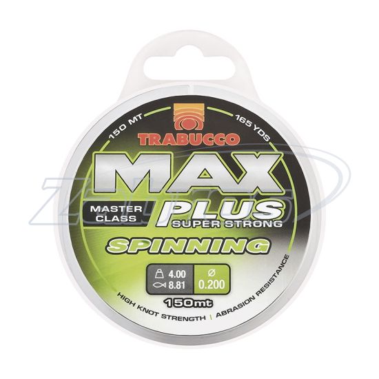 Фото Trabucco Max Plus Spinning, 057-08-300, 0,3 мм, 8,5 кг, 150 м Фото Trabucco Max Plus Spinning, 057-08-300, 0,3 мм, 8,5 кг, 150 м