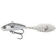 Тейл-спиннер Savage Gear 3D Sticklebait Tailspin, 18 г, 8 см, Black Silver, купить, цены в Киеве и Украине, интернет-магазин | Zabros