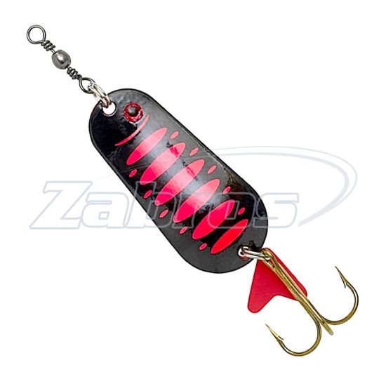 Фото Dam Effzett Standart Spoon, 69596, 16 г, 4,5 см, Fluo Red/Black UV
