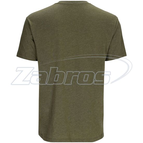 Фотография Simms Fly Patch T-Shirt, 14095-914-50, XL, Military Heather