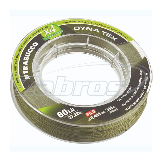 Фото Trabucco X4 Power, 054-33-240, 0,24 мм, 13,61 кг, 150 м, Moss Green