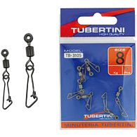 Вертлюжок с застежкой Tubertini TB-3105, 55351XX, 8, 6 шт для риболовлі, купити, ціни в Києві та Україні, інтернет-магазин | Zabros