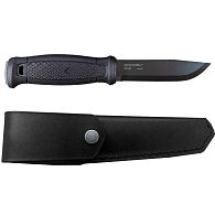 Нож Morakniv Garberg BlackBlade with Leather Sheath (C), купить, цены в Киеве и Украине, интернет-магазин | Zabros