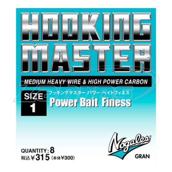 Ціна Varivas Nogales Hooking Master Power Bait Finesse, 1, 8 шт