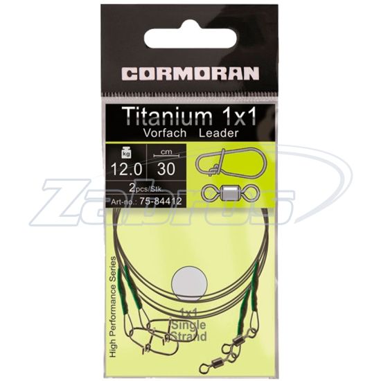 Фотографія Cormoran 1X1 Titanium Leader, 75-84408, 30 см, 8 кг