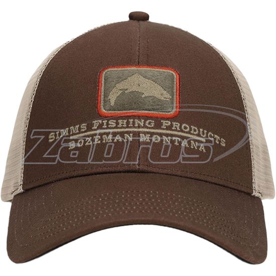 Фото Simms Trout Icon Trucker Hat, 12226, Kona