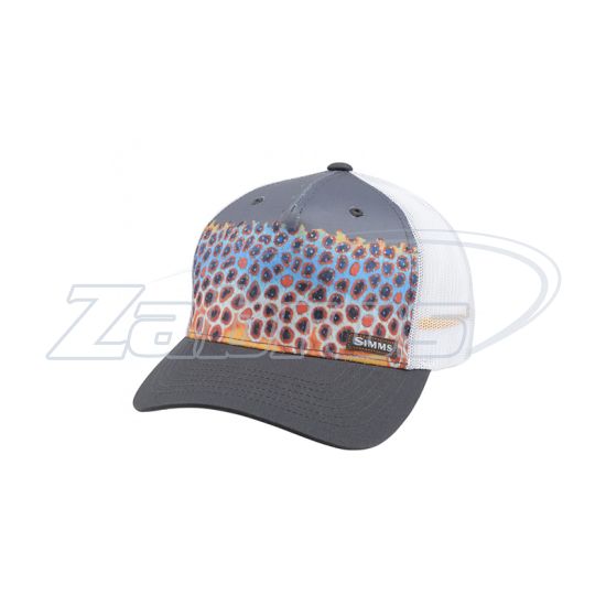 Фото Simms Five Panel Trucker, 11113, DeYoung Trout Charcoal
