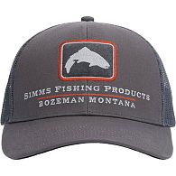 Кепка Simms Double Haul Icon Trucker, 14032, Slate: купити, ціна, Київ, Україна | Zabros
