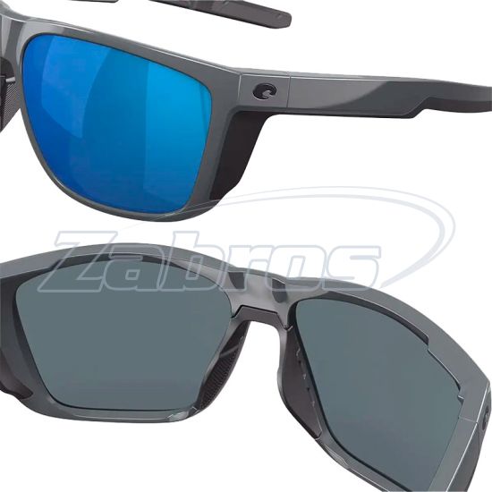 Купити Costa Del Mar Ferg XL, 97963874311, Shiny Gray Blue Mirror, Polycarbonate