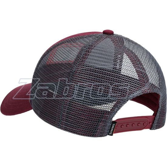 Фотографія Simms Single Haul Small Fit Trucker, 14107-624-00, Mulberry