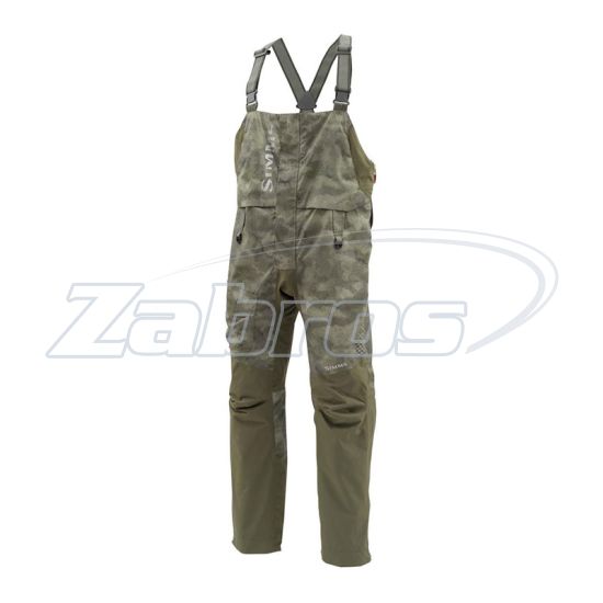 Фото Simms Challenger Fishing Bib, 11244-377-30, M, Hex Camo Loden