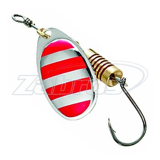 Фото Dam Effzett Spinner With Single Hook, 5121302, #2, 4 г, Red Stripes