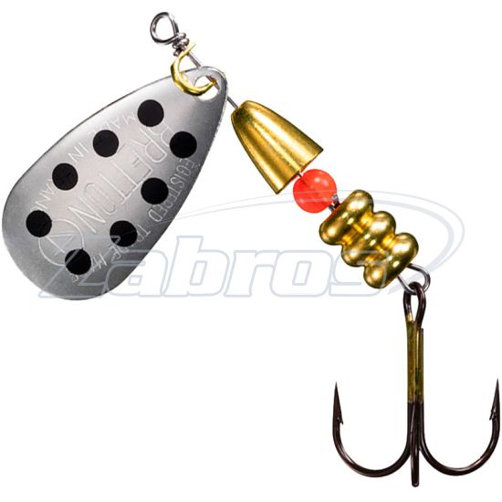 Фото Daiwa Bretton, #3, 7 г, Black/Silver