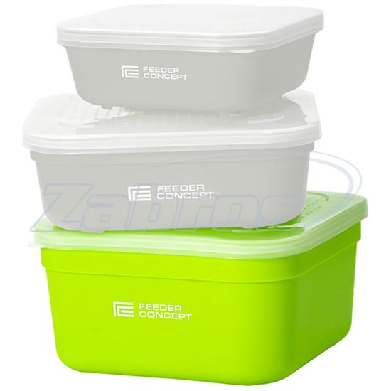 Цена Feeder Concept Feeder Bait Box, FC200-003L, 17x17x9 см