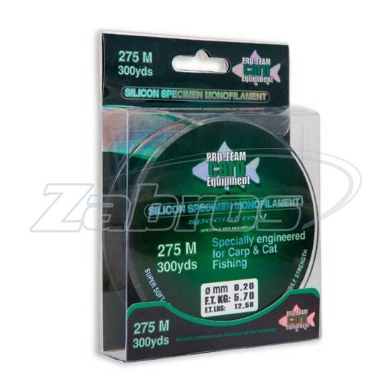 Фото Lineaeffe Pro Team Carp Silicon, 3600140, 0,4 мм, 20,8 кг, 600 м, Brown
