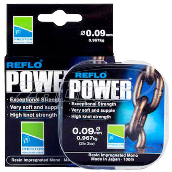 Фото Preston Reflo Power, 0,17 мм, 3,088 кг, 100 м