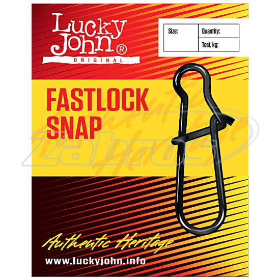 Фотографія Lucky John Fastlock Snap, LJ5020-001, 18 кг, 10 шт