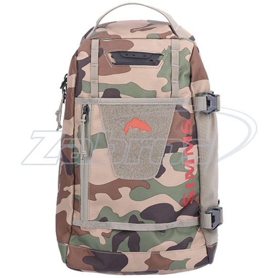 Фото Simms Tributary Sling Pack, 13380-569-00, 10 л, Woodland Camo