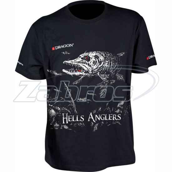Фото Dragon Hells Anglers, TS-25-06, XXXL, Black, Щука