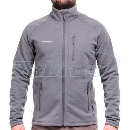 Фотография Fahrenheit Power Stretch Pro Full Zip, FAPSPRO10002XXL, Grey