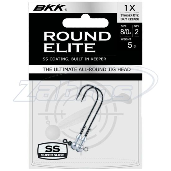 Малюнок BKK Round Elite-Stinger Eye, 15 г, 10/0, 2 шт