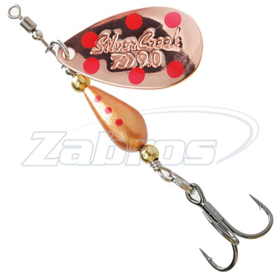Фото Daiwa Silver Creek Spinner, 6 г, Copper Dots