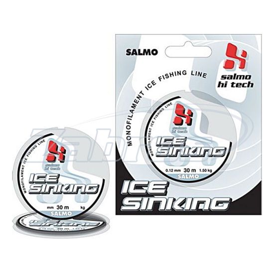Фотография Salmo Hi-Tech Ice Sinking, 4505-017, 0,17 мм, 3,05 кг, 30 м, Light Steel