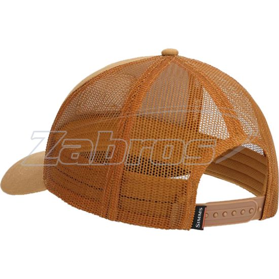 Фотография Simms Double Haul Icon Trucker, 14032, Chestnut