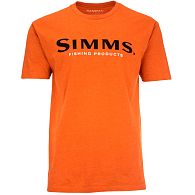 Футболка Simms Logo T-Shirt, 12803, XXL, Adobe Heather: купить, цена, Киев, Украина | Zabros
