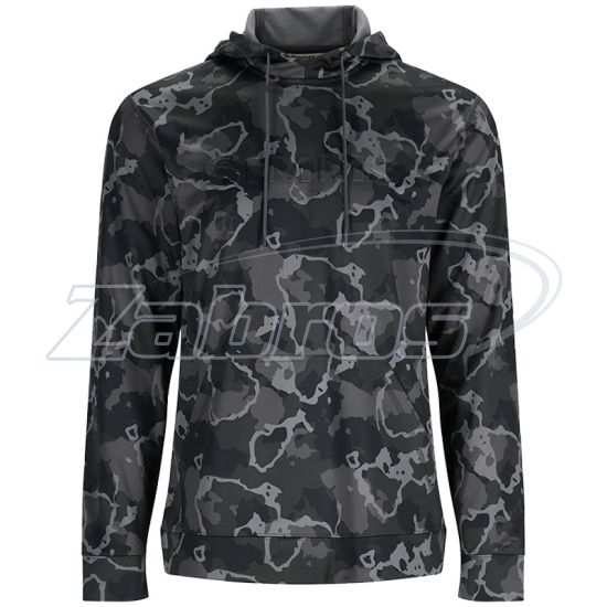 Фото Simms Challenger Fishing Hoody, 13846-1082-60, XXL, Regiment Camo Carbon