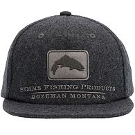 Кепка Simms Wool Trout Icon Cap, 13813, Graphite: купить, цена, Киев, Украина | Zabros